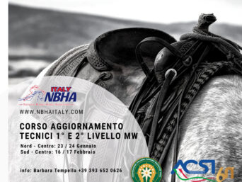 Corso di Aggiornamento Tecnici Monta Western 1° e 2° Livello 2023